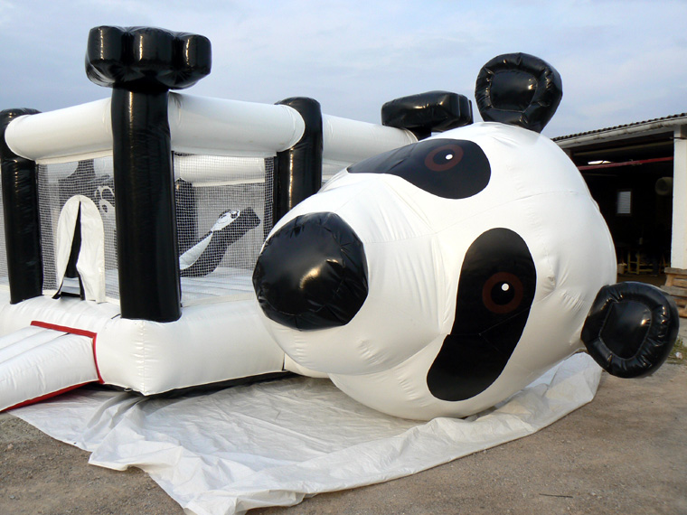 Oso panda hinchable, inflable